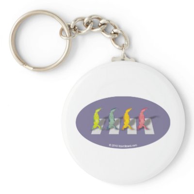 4 Lizards Keychains by lizard_lizard