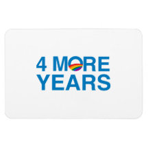 4 MORE YEARS RECTANGULAR MAGNETS