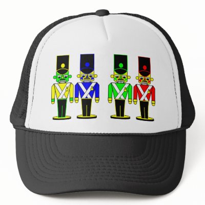 4 Nut Crackers Mesh Hats by lonvig