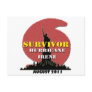 #4 NYC Survived Hurricane Irene Postcard