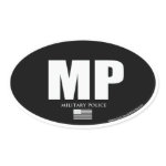4 PACK MP MILITARY POLICE STICKERS
