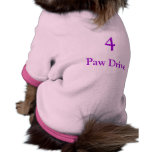4, Paw Drive Pet Tee