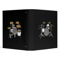 4 Piece Drum Kit: Custom Binder