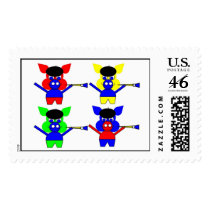 4 Pig-Cassos postage by lonvig 4 Pig-Cassos postage