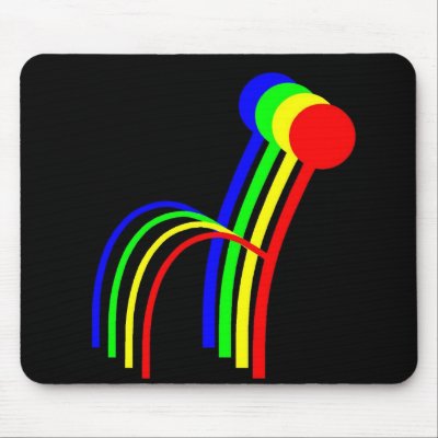 4 Pointers Mouse Pad by lonvig