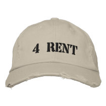 4 rent embroidered hats
