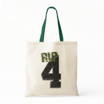 #4 RIP Brett Favre Funeral Bag by wylddesyns #4 RIP Brett Favre Funeral Bag