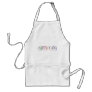 4 seasons in Japanese - black text Apron