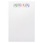 4 seasons in Japanese - black text Stationery Paper