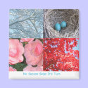 4 Seasons Magnet by gramabarb 4 Seasons Magnet