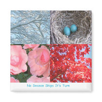 4 Seasons Magnet by gramabarb 4 Seasons Magnet