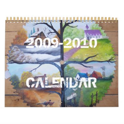 4 Seasons Med Saw, 2009-2010 CALENDAR by AshleyLove1122