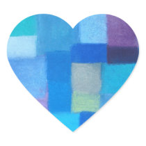 4 Seasons Winter Heart Sticker stickers