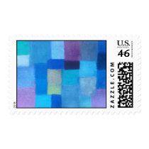 4 Seasons Winter Postage Stamp stamps