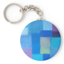 4 Seasons Winter Round Keychain keychains