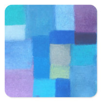 4 Seasons Winter Square Sticker stickers