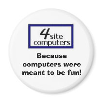 4 Site Computers Button magnets by Groovedymond 4 Site Computers Button magnets