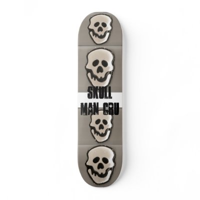 4 skulls skateboards by robeerto