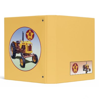 4 STAR SUPER 3 RING BINDER by RichardBrowne