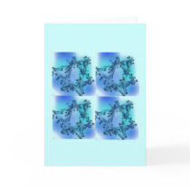 4 Stars of David Cards
