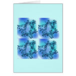 4 Stars of David Cards