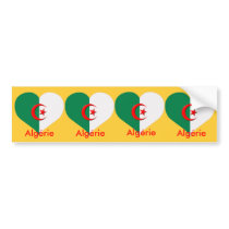 4 stickers carosserie automobile  algerie algeria bumper stickers