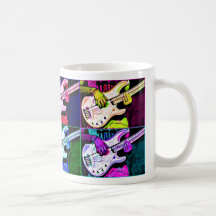4 String Bass Coffee Mugs