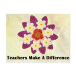 4 Teachers Make A Difference Post Card