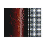4 Waves Grid HDR Post Cards