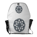 4 Waves Illusion Courier Bags