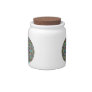 4 Waves Illusion Round Candy Jar