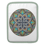 4 Waves Illusion Round Ipad Sleeve