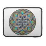 4 Waves Illusion Round Sleeve For Macbooks