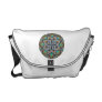4 Waves Illusion Round Messenger Bag