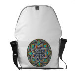 4 Waves Illusion Round Commuter Bag