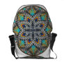4 Waves Illusion Round Messenger Bags