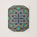 4 Waves Illusion Round Puzzles