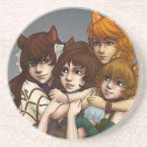 4-Way Hug coasters