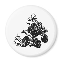 4 Wheel Quad Racing magnets