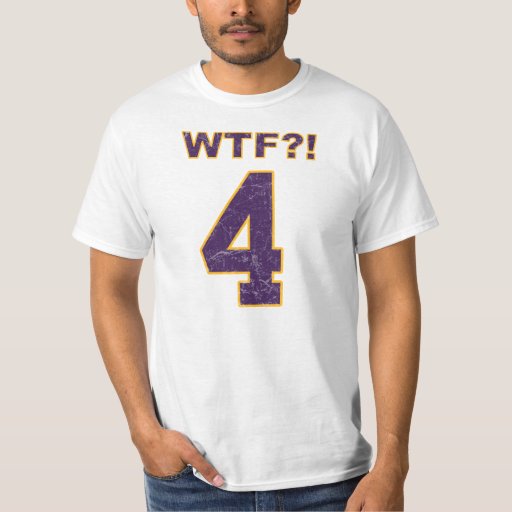 brett favre vikings t shirt