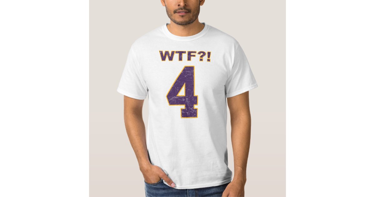 brett favre vikings t shirt