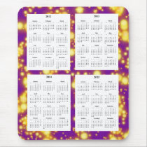 4 Year calendar (2012-2015) Mousepad