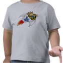 4 year old boy in a rocket t-shirts