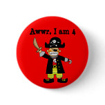 4 year old pirate boy pin