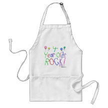 4 Year Olds Rock ! Aprons