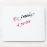 4 years ex-smoker mouse pads