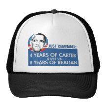 4 YRS CARTER 8 YRS REAGAN TRUCKER HATS