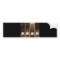 4CupsCoffee Bumper Stickers