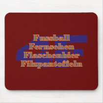4f football watch television flaschenbier felt sli mousepad