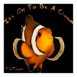 4ft.Clownfish Poster